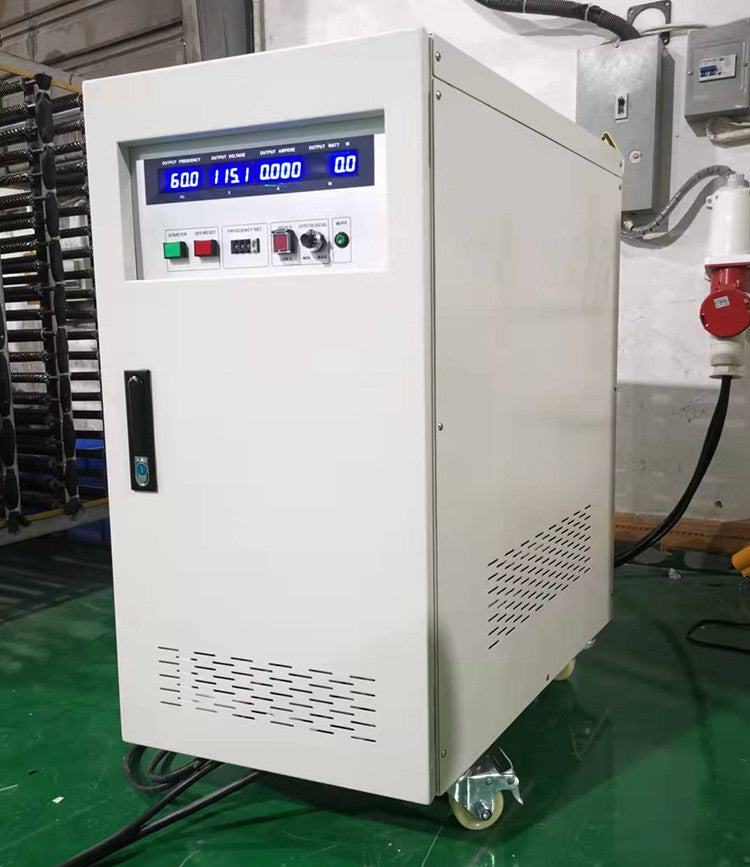 5KVA 220V single phase to 300V-520V 3 phase  Variable Power Source Phase Frequency Converter